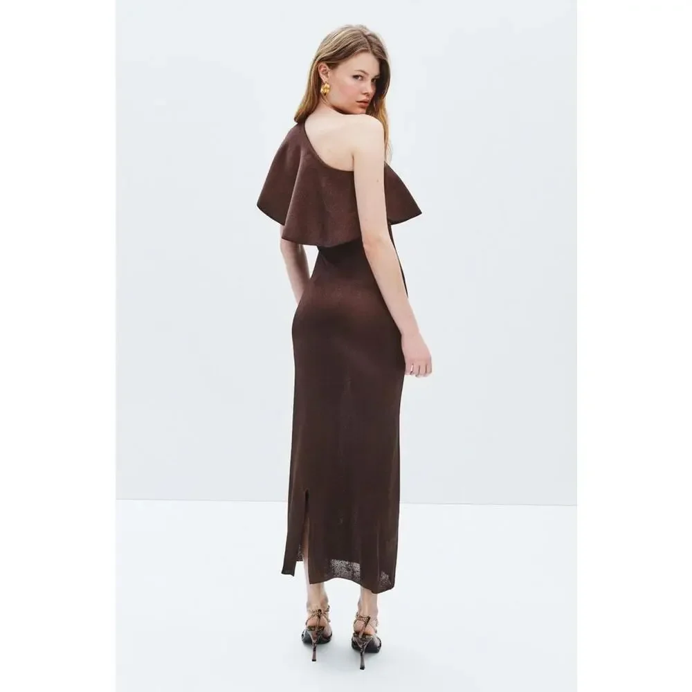 Altuzarra Vivi Dress Size M (Fabric Snag Forming Small Hole) - Picture 3 of 10